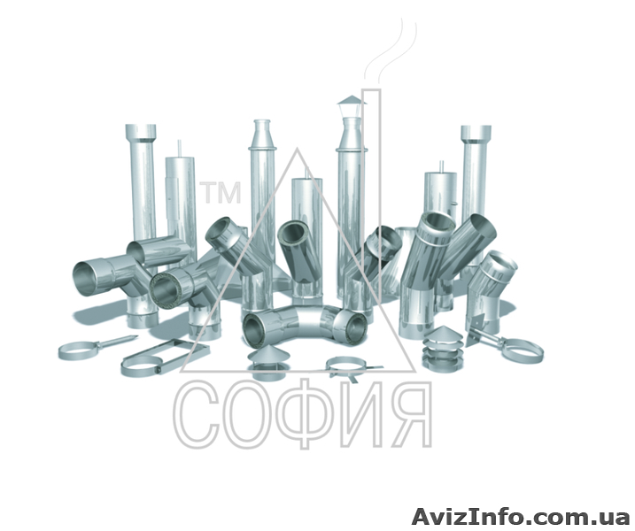 Дымоходы из нержавеющей стали в ассортименте - <ro>Изображение</ro><ru>Изображение</ru> #1, <ru>Объявление</ru> #329362
