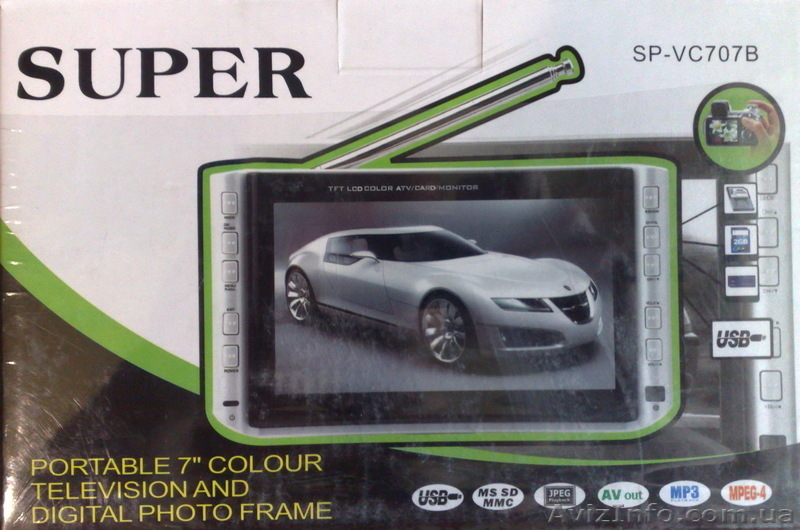 Телевизор портативный авто.tv+usb за 600 грн. - <ro>Изображение</ro><ru>Изображение</ru> #6, <ru>Объявление</ru> #362781