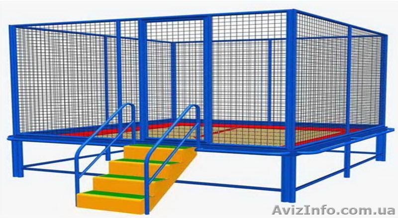 Продажа Аттракционов: батут "Олимпийский" , батут механический на 4 пос. места   - <ro>Изображение</ro><ru>Изображение</ru> #10, <ru>Объявление</ru> #424608