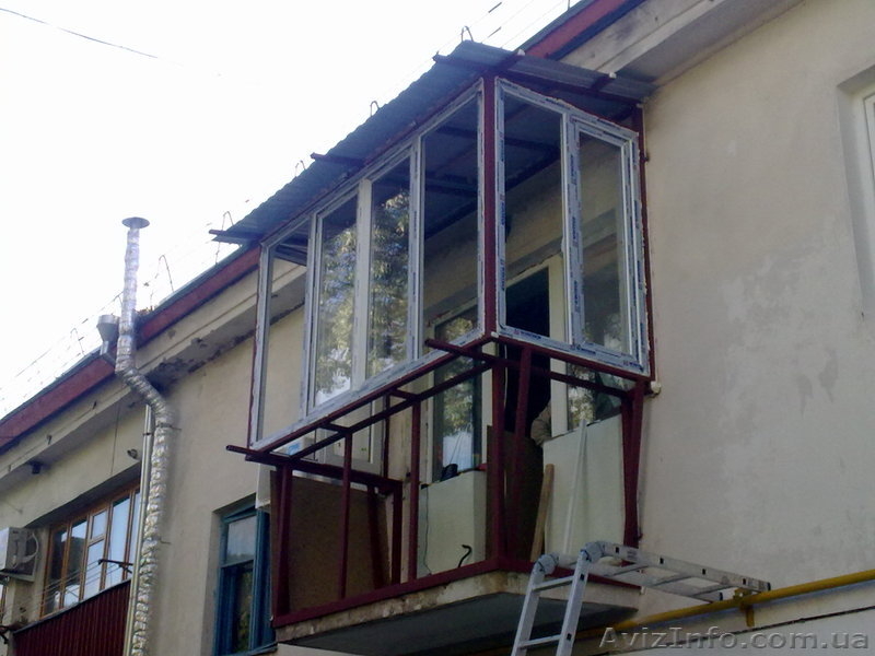 Купить балкон и окна  недорого Симферополь Крым - <ro>Изображение</ro><ru>Изображение</ru> #4, <ru>Объявление</ru> #429075