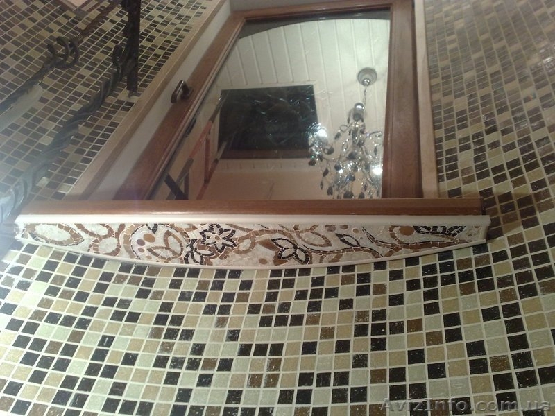 Мозаика из американского стекла и керамической плитки - <ro>Изображение</ro><ru>Изображение</ru> #1, <ru>Объявление</ru> #469523