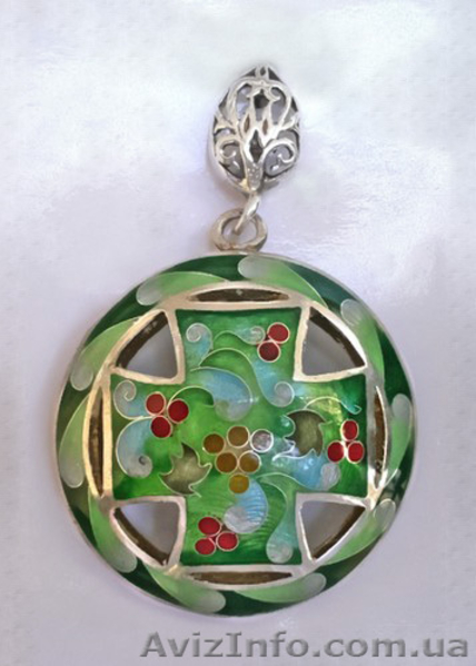 Эксклюзивные ювелирные украшения. Перегородчатая эмаль. - <ro>Изображение</ro><ru>Изображение</ru> #3, <ru>Объявление</ru> #482293