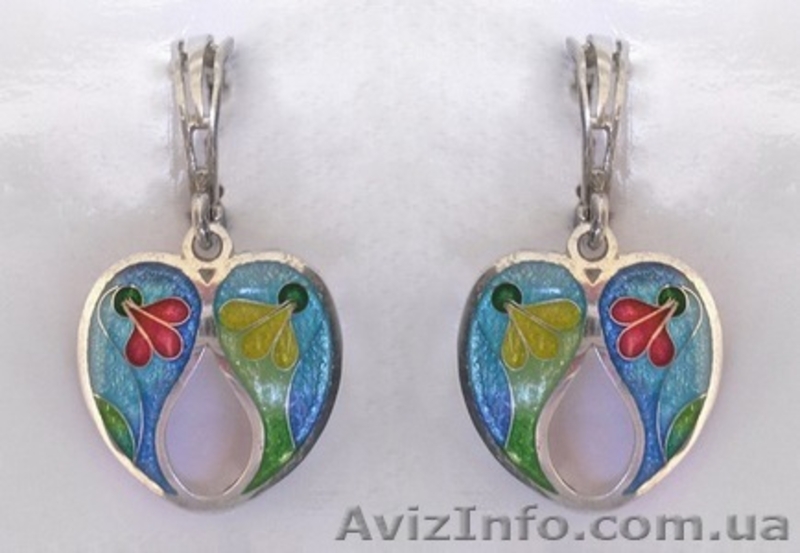 Эксклюзивные ювелирные украшения. Перегородчатая эмаль. - <ro>Изображение</ro><ru>Изображение</ru> #4, <ru>Объявление</ru> #482293
