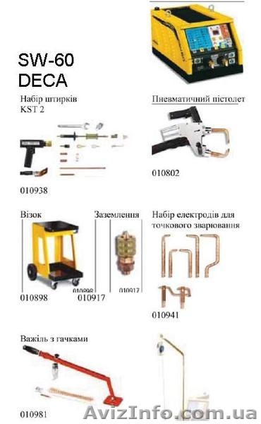 Споттер  для кузовного ремонта точечной сварки и рихтовки кузова  с расходниками - <ro>Изображение</ro><ru>Изображение</ru> #5, <ru>Объявление</ru> #478487