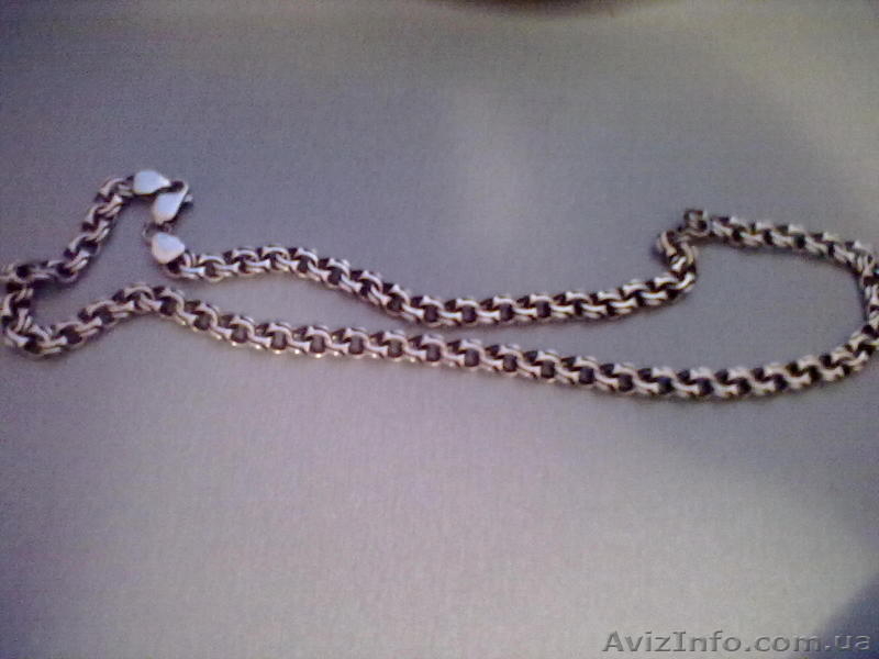 Серебряная мужская цепочка - <ro>Изображение</ro><ru>Изображение</ru> #1, <ru>Объявление</ru> #489509