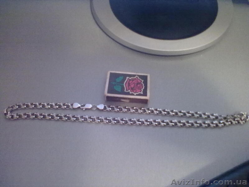 Серебряная мужская цепочка - <ro>Изображение</ro><ru>Изображение</ru> #3, <ru>Объявление</ru> #489509