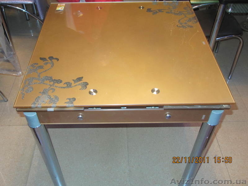СТОЛЫ СТЕКЛЯННЫЕ,СТУЛЬЯ ,ТУМБЫ ПОД ТV - <ro>Изображение</ro><ru>Изображение</ru> #4, <ru>Объявление</ru> #496071
