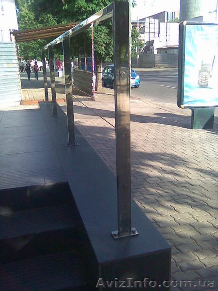 Изделия из нержавеющей стали, Ограждения, Поручни - <ro>Изображение</ro><ru>Изображение</ru> #5, <ru>Объявление</ru> #546688