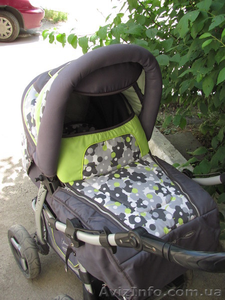 Продам детскую коляска-трансформер Adamex YOUNG  - <ro>Изображение</ro><ru>Изображение</ru> #2, <ru>Объявление</ru> #688999