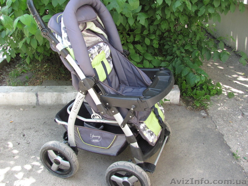 Коляска-трансформер 2в1 Adamex YOUNG - <ro>Изображение</ro><ru>Изображение</ru> #4, <ru>Объявление</ru> #675528