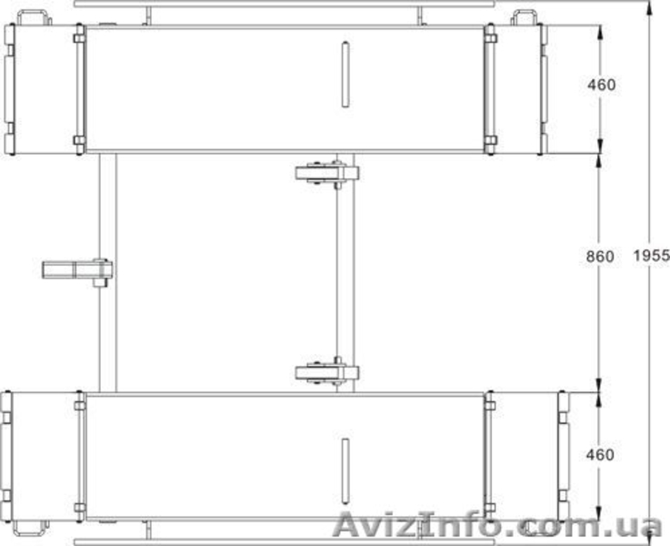 Подъемник ножничный гидравлический подкатной / стац. Mo-600MR г/п 3 т. - <ro>Изображение</ro><ru>Изображение</ru> #4, <ru>Объявление</ru> #296440
