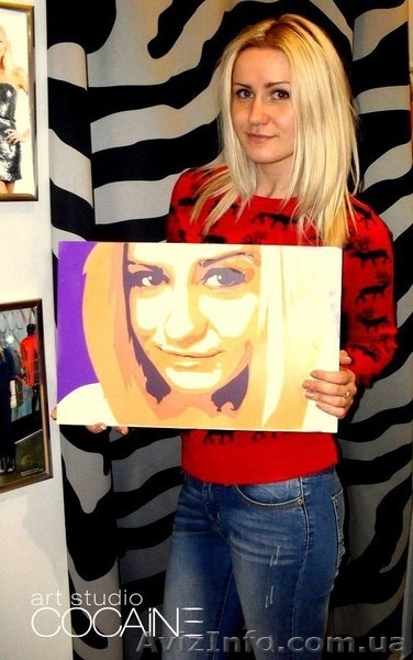 новинка портрет в стиле поп-арт - <ro>Изображение</ro><ru>Изображение</ru> #1, <ru>Объявление</ru> #775143