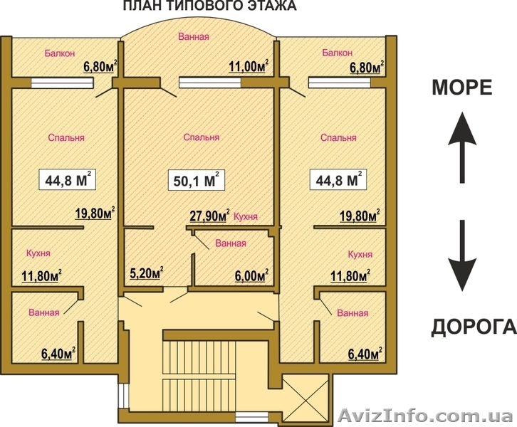 Апартаменты от застройщика в Севастополе - <ro>Изображение</ro><ru>Изображение</ru> #3, <ru>Объявление</ru> #798037