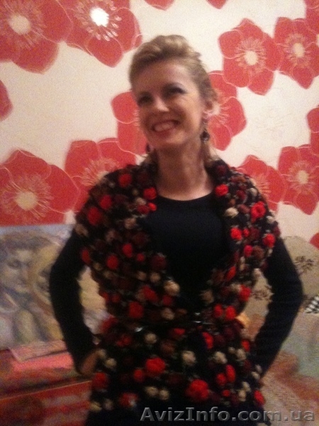 Продажа шикарных шарфов из чистой шерсти с вручную вышитыми розами - <ro>Изображение</ro><ru>Изображение</ru> #3, <ru>Объявление</ru> #819806