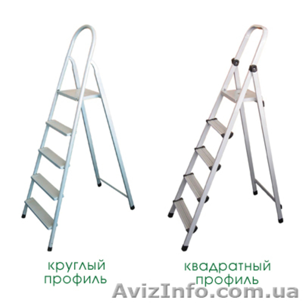 Стремянка алюминиевая, металлическая - <ro>Изображение</ro><ru>Изображение</ru> #2, <ru>Объявление</ru> #821684