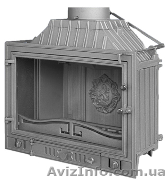 Каминная чугунная топка Kaw-Met W4 12 кВт - <ro>Изображение</ro><ru>Изображение</ru> #1, <ru>Объявление</ru> #845786
