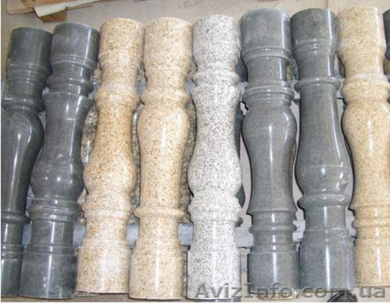 Перила, балясины из гранита и мрамора - <ro>Изображение</ro><ru>Изображение</ru> #5, <ru>Объявление</ru> #864803