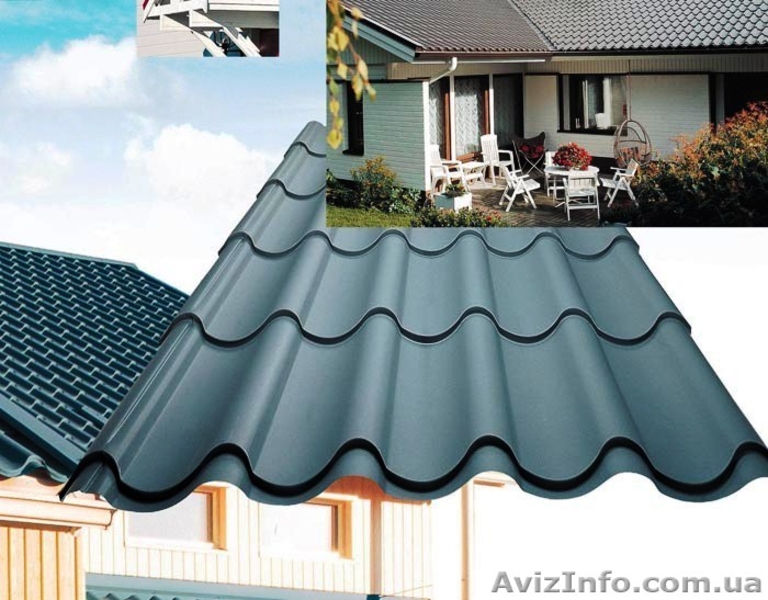 Металлочерепица от завода от эконом до премиум класса - <ro>Изображение</ro><ru>Изображение</ru> #2, <ru>Объявление</ru> #921955