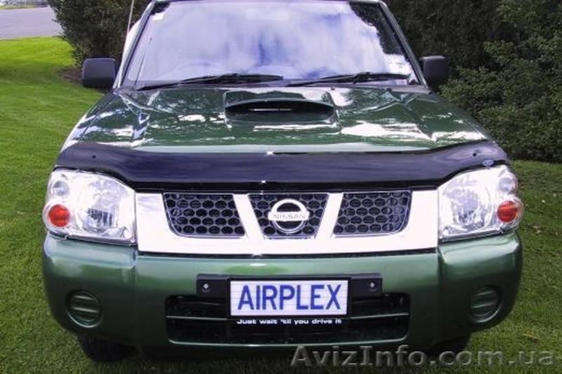 мухобойка (аирдефлектор капота) Nissan Navara / Frontier (D22) с 2002 г.в. - <ro>Изображение</ro><ru>Изображение</ru> #2, <ru>Объявление</ru> #1009042