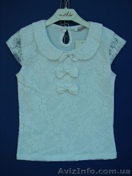 Школьные блузки оптом с оптового склада - <ro>Изображение</ro><ru>Изображение</ru> #7, <ru>Объявление</ru> #1117497