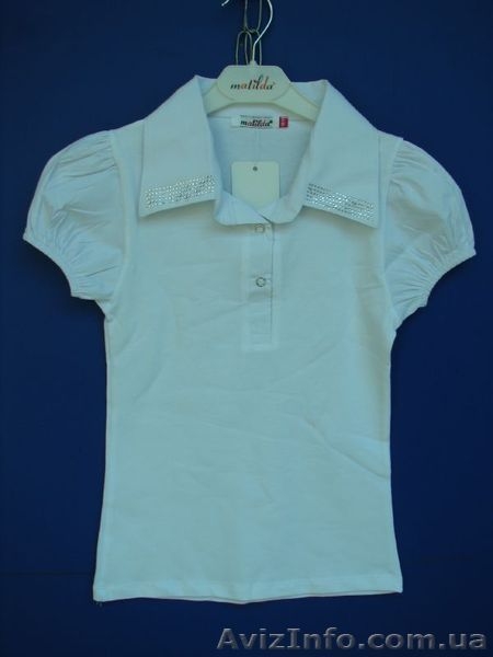 Школьные блузки оптом с оптового склада - <ro>Изображение</ro><ru>Изображение</ru> #1, <ru>Объявление</ru> #1117497