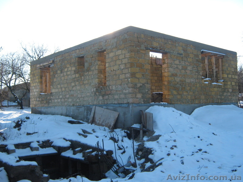 Не дорого! Участок с недостроенным Домом! - <ro>Изображение</ro><ru>Изображение</ru> #1, <ru>Объявление</ru> #1204530