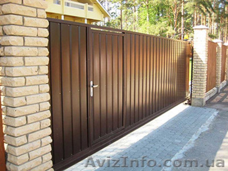Откатные (сдвижные) ворота Севастополь. - <ro>Изображение</ro><ru>Изображение</ru> #2, <ru>Объявление</ru> #1207637