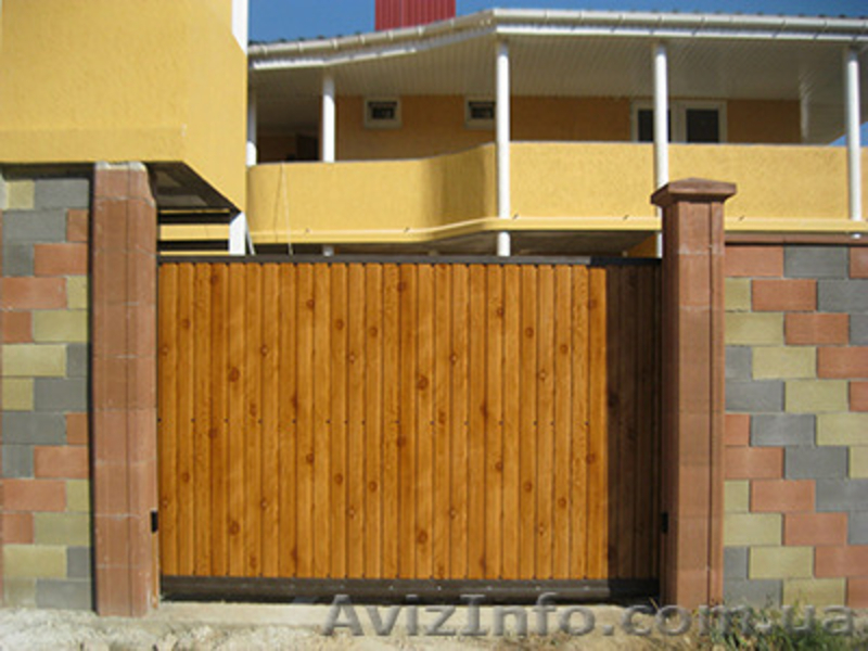 Откатные (сдвижные) ворота Севастополь. - <ro>Изображение</ro><ru>Изображение</ru> #3, <ru>Объявление</ru> #1207637