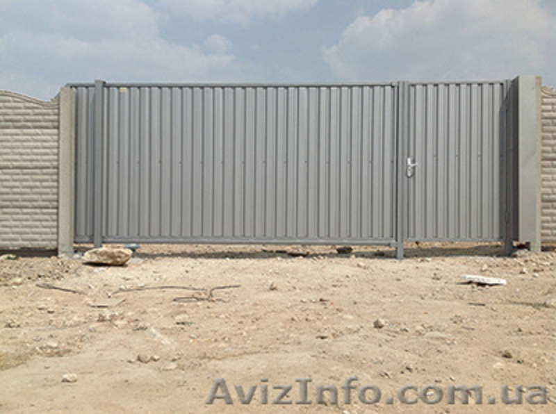 Откатные (сдвижные) ворота Севастополь. - <ro>Изображение</ro><ru>Изображение</ru> #4, <ru>Объявление</ru> #1207637