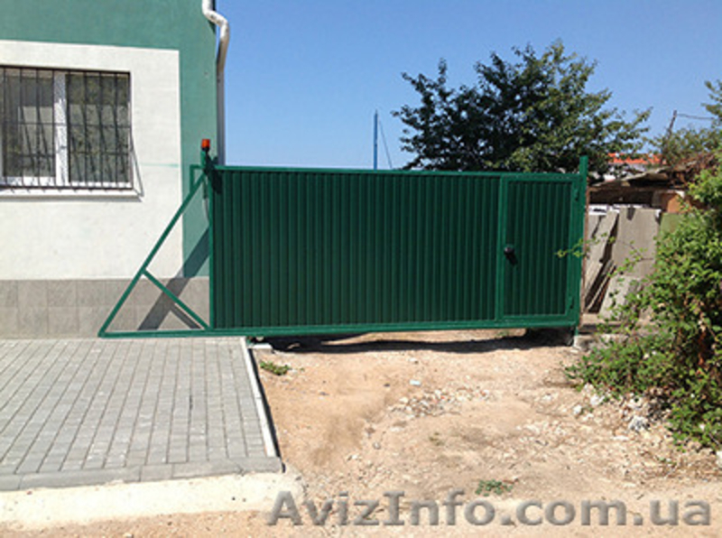 Откатные (сдвижные) ворота Севастополь. - <ro>Изображение</ro><ru>Изображение</ru> #5, <ru>Объявление</ru> #1207637