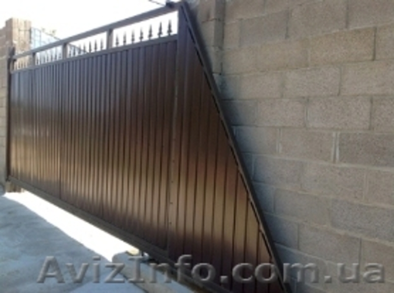 Консольные откатные ворота. - <ro>Изображение</ro><ru>Изображение</ru> #1, <ru>Объявление</ru> #1248091