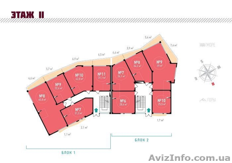 Продается 1ккв в ЖК "Коста Мисхор" Ялта - <ro>Изображение</ro><ru>Изображение</ru> #4, <ru>Объявление</ru> #1320214