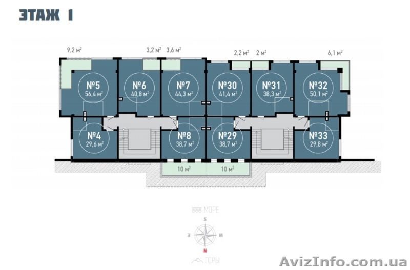 Продается 1ккв в ЖК Резидеция Мира(Ялта) - <ro>Изображение</ro><ru>Изображение</ru> #4, <ru>Объявление</ru> #1323863